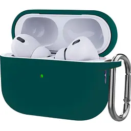 Чохол ArmorStandart Hang Silicone Case для Apple AirPods Pro 2 Dark Green (ARM68591) [105592]