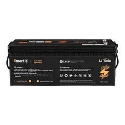 Акумуляторна батарея літій-залізо-фосфатна з Bluetooth 25.6В 100А*год LiFePO4 LiTime L24V100-100-BASIC-BT-8-A160 (44-00535) - мініатюра 4