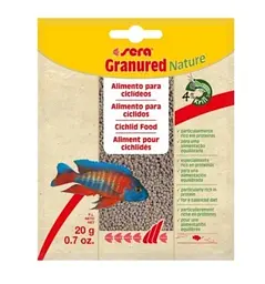 Корм для м'ясоїдних цихлід Sera Nature Granured у гранулах 20 г 0040101