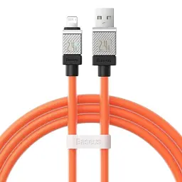 Кабель Baseus CoolPlay Series Fast Charging Cable USB to Lightning 2.4A 2m CAKW000507 Orange