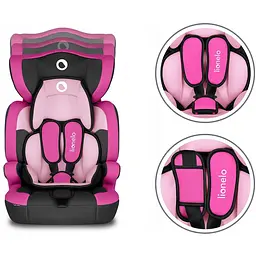 Автокрісло Lionelo Levi One 9-36 кг Candy Pink - мініатюра 3