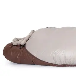 Спальний мішок з натуральним пухом Naturehike Snowbird NH20YD001 (розмір М) 510г Коричневий - мініатюра 4