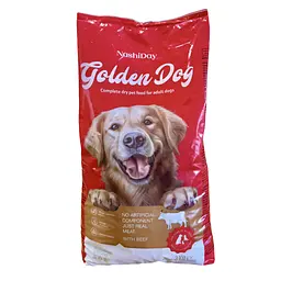 Повнораціонний сухий корм Golden Dog з яловичиною для дорослих собак 3 кг