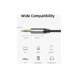 Кабель мультимедійний 3.5mm M to 3.5mm M 1.8m Cabletime (CA915262) - мініатюра 5