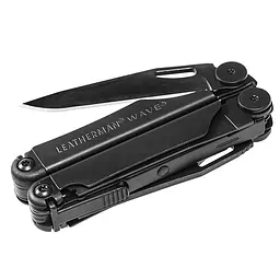 Мультитул Leatherman WAVE PLUS BLACK + синтетичний чохол (832526) [60725] - мініатюра 10