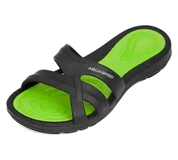 Шльопанці Aqua Speed ​​Panama 41 Black/Green (1000-513-38-41) - мініатюра 2
