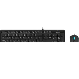 Комплект клавіатура + миша A4Tech Fstyler F1010 Black/Blue [1147546] [114614]