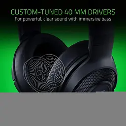 Гарнітура Razer Kraken X Lite Чорний (RZ04-02950100-R381) - мініатюра 8