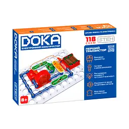 Конструктор електронний DOKA 118 СХЕМ, D70701