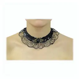 Чокер гіпюровий Роза