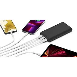 Зовнішній акумулятор Belkin павербанк 20000mAh 15W Black (BPB012BTBK) - мініатюра 4