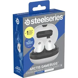 Навушники з мікрофоном SteelSeries Arctis GameBuds TWS Bluetooth White - мініатюра 6