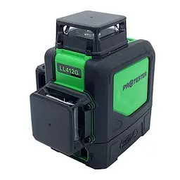 Рівень лазерний нівелір 3x360° (H360/2xV360, зелений промінь) PROTESTER LL412G - мініатюра 2