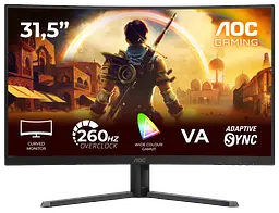 Монiтор 31.5" C32G42ZE Black AOC teh0026634