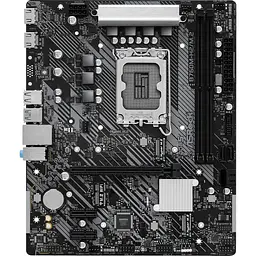 Материнська плата ASRock B760M-H2/M.2 (1700/B760, 2xDDR5, 1xPCIex16, 4xSATAІІІ, 2xM.2, GLan, 7.1ch, mATX)