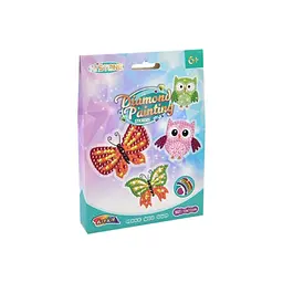 Детская алмазная мозаика Bambi Совы фигурки-наклейки (TM-158-M-103)