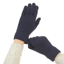 Рукавички для сенсорних екранів з плетінням ArmorStandart Rope Dark Blue (ARM59878) - мініатюра 5