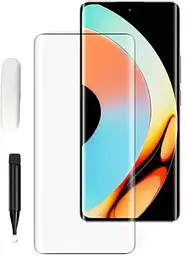 Захисне скло DK для Oppo A1 Pro/Reno8 T 5G UV Curved 015456 clear 2 шт. - мініатюра 4
