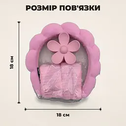 Пов'язка для волосся спа з зажимом та рушником для вмивання, макіяжу та догляду за шкірою - мініатюра 3