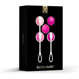 Вагінальні кульки Geisha Balls 3 Рожеві - мініатюра 5