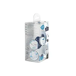 Пустушка Nuvita 7084 Air55 Cool ортодонтична 6m+ LITTLE MAN темно-синя NV7084NB - мініатюра 4