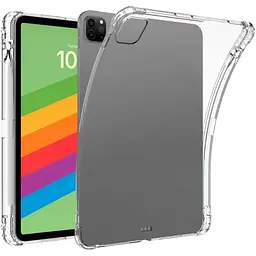Чохол-накладка DK для Apple iPad Pro 11" M4 2024 Silicone Corner Air Bag Слот під Стілус clear