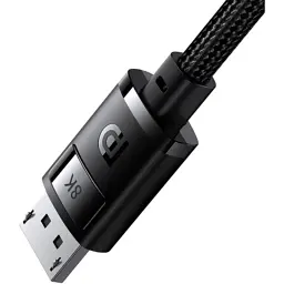 Кабель мультимедійний DisplayPort M to DisplayPort M 2.0m 8K Baseus (B00633706111-02) - миниатюра 3