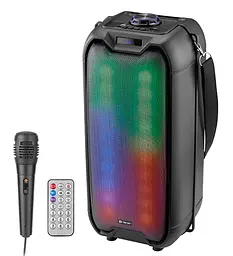 Караоке - блютуз колонка Tracer Rocket TWS Black 16W (TRAGLO46925) - мініатюра 2