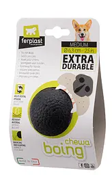 Іграшка для собак Ferplast Chewa Boing Medium Ball ø 6.3 см чорний 86622799