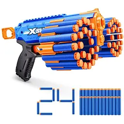 Бластер Zuru X-Shot Insanity-Manic швидкострільний 24 патрони (36603R) - мініатюра 3