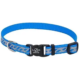 Нашийник для собак Coastal Lazer Brite Reflective Collar світловідбиваючий 1 х 20-30 см (46331_BWV12)