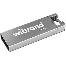 USB флеш накопичувач Wibrand 64GB Chameleon Silver USB 2.0 (WI2.0/CH64U6S)