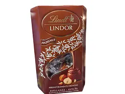 Цукерки Lindt Lindor Hazelnut з фундуком 200 г (8003340096506)