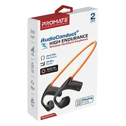 Навушники Promate RippleGlow Black (rippleglow.black) - мініатюра 2