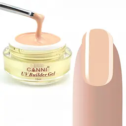 Конструюючий гель Canni 311 Nude Grey 15 мл - мініатюра 2