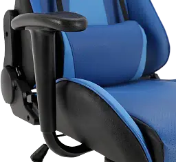 Геймерське крісло GT Racer чорне із синім (X-2317 Black/Dark Blue) - мініатюра 11