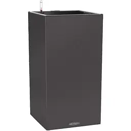 Вазон Lechuza Canto Stone 40 high LED графітово-чорний (13642)
