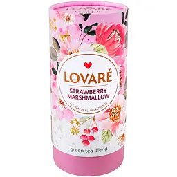 Чай зелений Lovare Strawberry Marshmallow 240 г (3 шт. х 80 г) - мініатюра 3