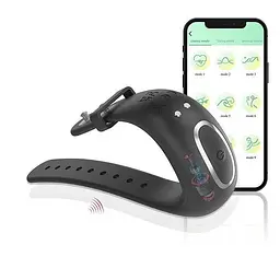 Ерекційне кільце вібраційне We-vibe Pivot для відтермінування еякуляції Чорний - мініатюра 1