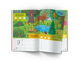 Книга Кристал Бук Школа сучасного чомусика Прописи Цифри 135 розвиваючих наліпок (F00030261) - мініатюра 5