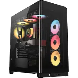 Корпус Corsair FRAME 4500X RS-R ARGB Tempered Glass без БП Black (CC-9011314-WW) - мініатюра 11