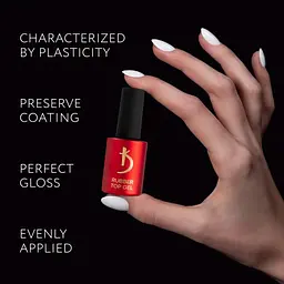 Верхнє покриття гель Kodi Professional Rubber Top Gel 15 мл - мініатюра 3