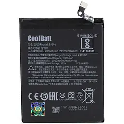 Батарея CoolBatt для Xiaomi BN46 Redmi Note 6 (2000000034935)