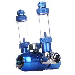 Редуктор CO2 Aquario BLUE TWIN Standard на два виходи - мініатюра 5