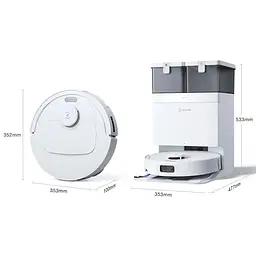 Робот-пилосос DEEBOT T30CDLX71 WHITE ECOVACS - мініатюра 5