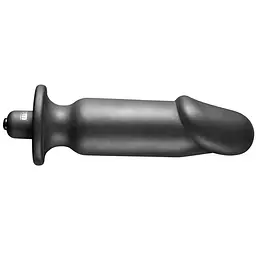 Вібропробка Tom of Finland Silicone Vibrating Anal Plug, 15,2х3,8 см, чорний - мініатюра 2