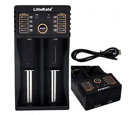 Зарядний пристрій Liitokala Lii-202 на 2 слоти (для Ni-MH, Ni-CD, Li-Ion, LiFePO4) - мініатюра 5