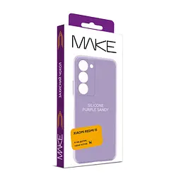 Чохол MAKE Xiaomi Redmi 15 Silicone Purple Sandy - мініатюра 2