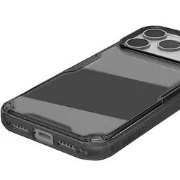 TPU чохол Nillkin Nature Pro Series для Apple iPhone 17 Pro (6.3) Чорний (прозорий) - мініатюра 5