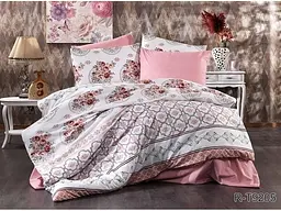Комплект постільної білизни з компаньйоном (R-T9205) Євро TAG tekstil pbe0037136 - мініатюра 2